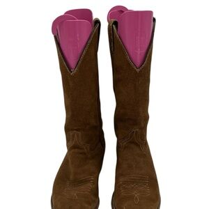 Stylish Brown Suede Ankle Boots for Women